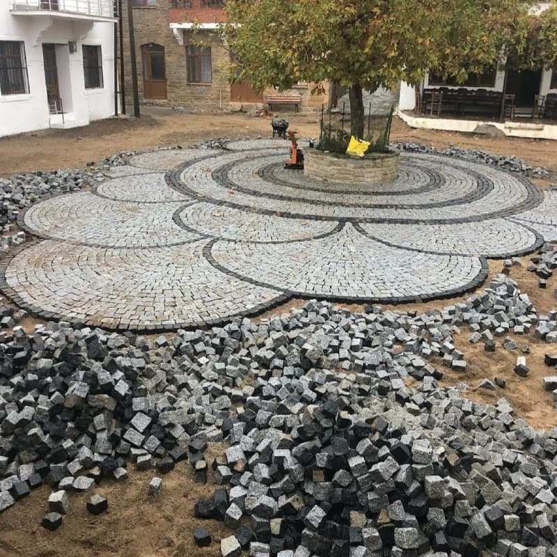 Granit Küp Taş Döşeme